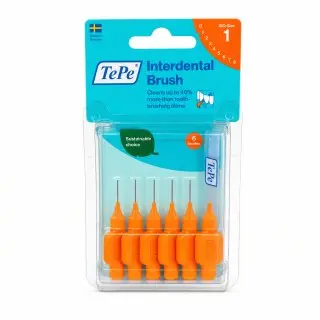 TePe Interdental Brush mezizubní kartáčky 6 pcs 0,45 mm