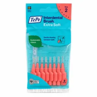TePe Interdental Brush mezizubní kartáčky Extra Soft 8 pcs 0,5 mm