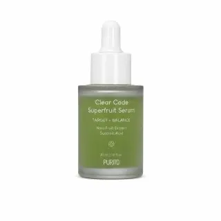 PURITO SEOUL - CLEAR CODE SUPERFRUIT SERUM - Čisticí a zklidňující sérum pro problematickou a citlivou pleť 30 ml