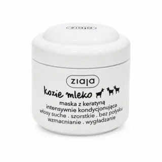 Ziaja Goat's Milk Strengthening Hair Mask with Keratin posilující maska s keratinem 200 ml