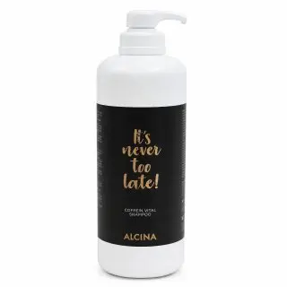 Alcina It's never too late! Coffein Vital Shampoo posilující šampon pro řídnoucí vlasy 1250 ml