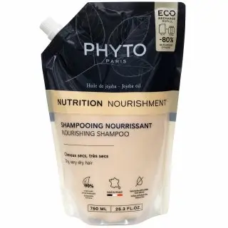 Phyto Nourishment Nourishing Shampoo vyživující šampon pro suché a poškozené vlasy Refill 750 ml