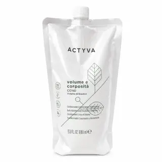 Kemon Actyva Volume E Corposita Volume & Bounce Conditioner posilující kondicionér pro objem a zpevnění vlasů Refill 1000 ml
