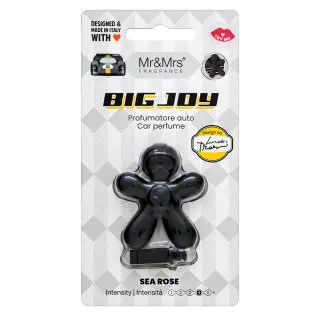 Mr&Mrs Fragrance Big Joy Sea Rose Black - vůně do auta