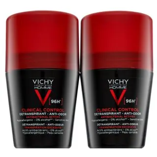 Vichy Homme antiperspirant Detranspirant 96H 2 x 50 ml