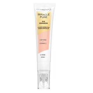 Max Factor Max Factor, Rozjasňující korektor na oči Miracle Pure pro 24hodinovou hydrataci 01 Rose 10 ml