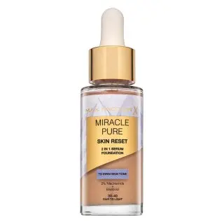 Max Factor Miracle Pure Skin Reset 2in1 Serum Foundation tekutý make-up pro obnovu pleti 30-40 Fair To Light 30 ml