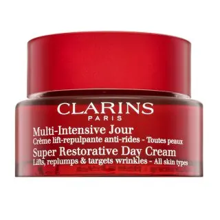 Clarins Super Restorative Day Cream All Skin Types denní krém proti stárnutí pro zralou pleť 50 ml