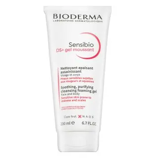 Bioderma Čisticí pěnivý gel Sensibio DS+ (Cleansing Gel) 200 ml