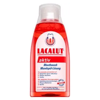Lacalut Activ ústní voda Mouthwash 300 ml