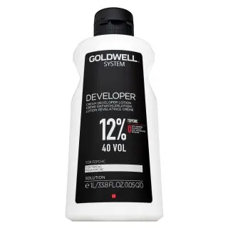 Goldwell System Cream Developer Lotion vyvíjecí emulze pro všechny typy vlasů 12% 40 Vol. 1000 ml