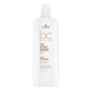 Šampon pro křehké a zralé vlasy Schwarzkopf Professional BC Bonacure Time Restore Shampoo - 1000 ml (2708437) + dárek zdarma
