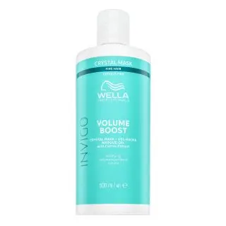 Čirá maska pro objem vlasů Wella Professionals Invigo Volume Boost Clear Treat Crystal Mask - 500 ml + dárek zdarma