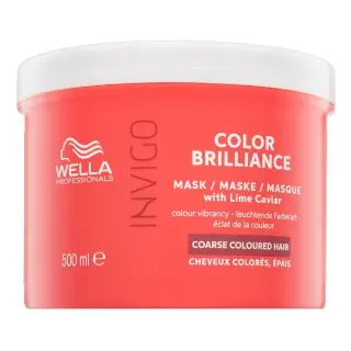 Maska pro silné barvené vlasy Wella Professionals Invigo Color Brilliance Coarse Mask - 500 ml + dárek zdarma