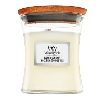 WoodWick Vonná svíčka váza Island Coconut 85 g