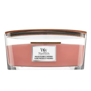 WoodWick Vonná svíčka loď Pressed Blooms & Patchouli 453,6 g