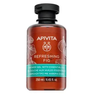 Apivita Refreshing Fig sprchový gel Shower Gel with Essential Oils 250 ml