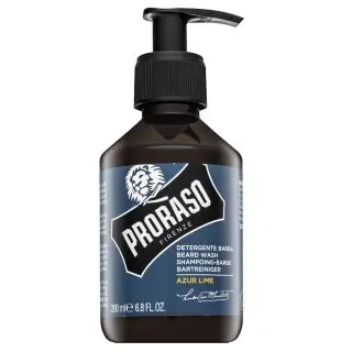 Proraso Beard Wash Azur Lime - šampon na bradu s vůní limetek a pomerančů, 200 ml