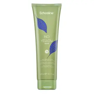 Echosline No Yellow Mask neutralizující maska pro platinově blond a šedivé vlasy 300 ml
