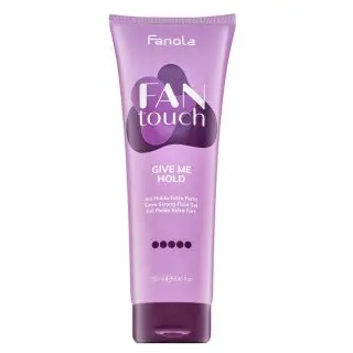 Fanola Fan Touch Give Me Hold Fluid Gel ●●●●● - extra silný gelový fluid, 250 ml