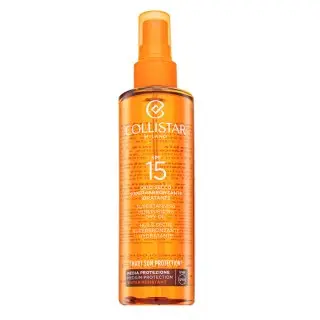 Collistar Supertanning ochranný suchý olej na opalování SPF 15 Mosturizing Dry Oil SPF 15 200 ml