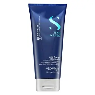 Alfaparf Milano Kondicionér neutralizující oranžové tóny Semi Di Lino Brunette (Anti-Orange Conditioner) 200 ml