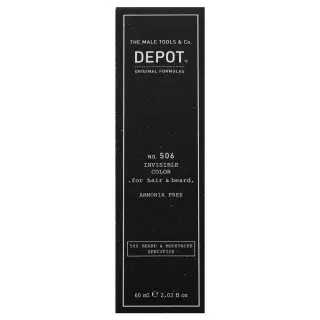 Depot No. 506 Invisible Color semi-permanentní barva na vlasy i vousy Natural Steel 60 ml