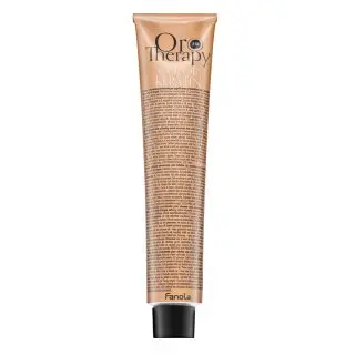 Fanola Oro Therapy Color Keratin Oro Puro profesionální permanentní barva na vlasy 6.34 100 ml