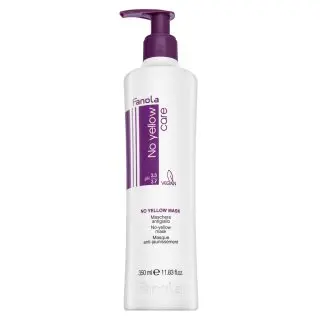 Fanola No Yellow Mask maska pro platinově blond a šedivé vlasy 350 ml