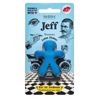 Mr&Mrs FRAGRANCE Autovůně Jeff Chrome Lotus Flowers
