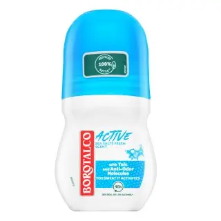 Borotalco Kuličkový deodorant mořská sůl Active (Deo Roll-On) 50 ml