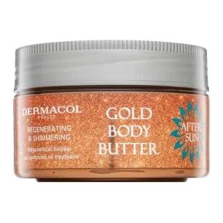 Dermacol tělové máslo Regenerating & Shimmering Gold Body Butter 200 ml
