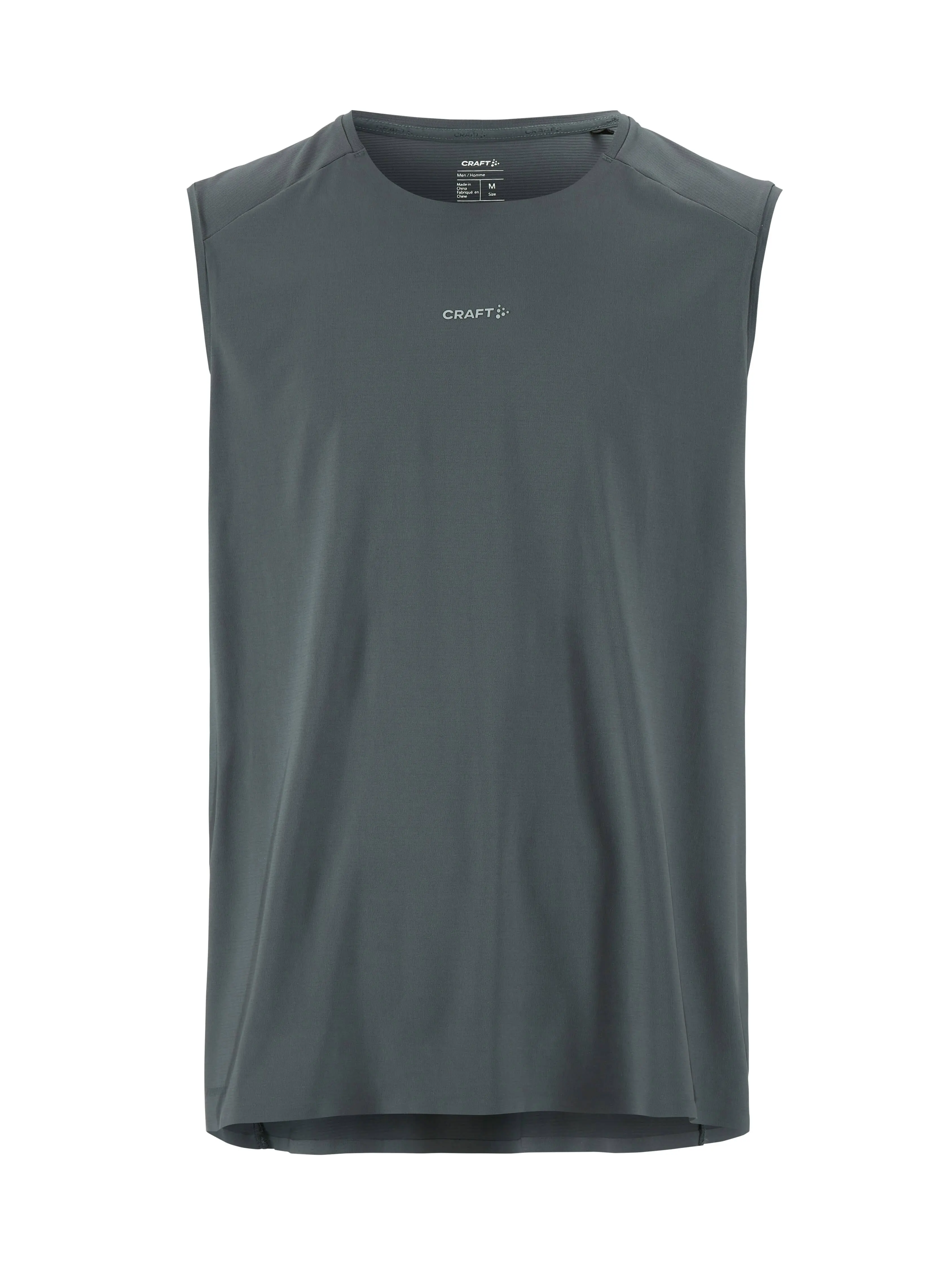 Pánské funkční tilko CRAFT Hypervent Sleeveless - šedá Velikost: L