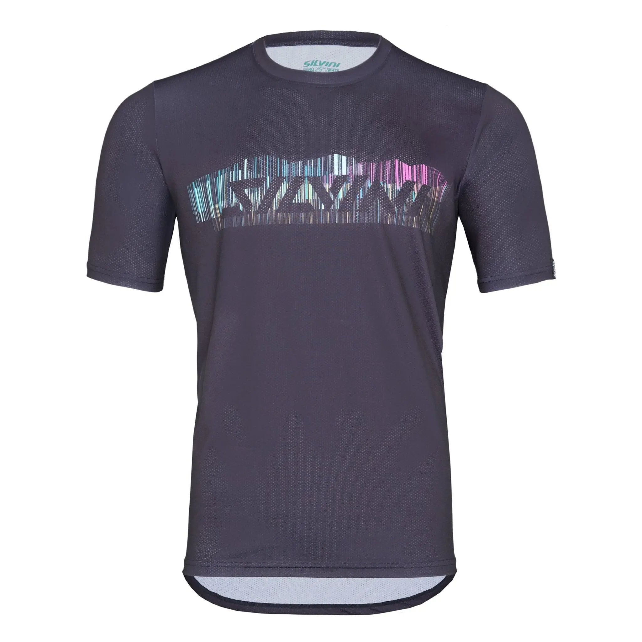 SILVINI Pánský cyklistický dres Denno MD1803 Black Tiger Velikost: