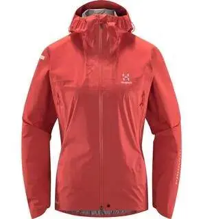 Dámská ultralehká bunda Haglöfs L.I.M GTX Active - červená Velikost: XS