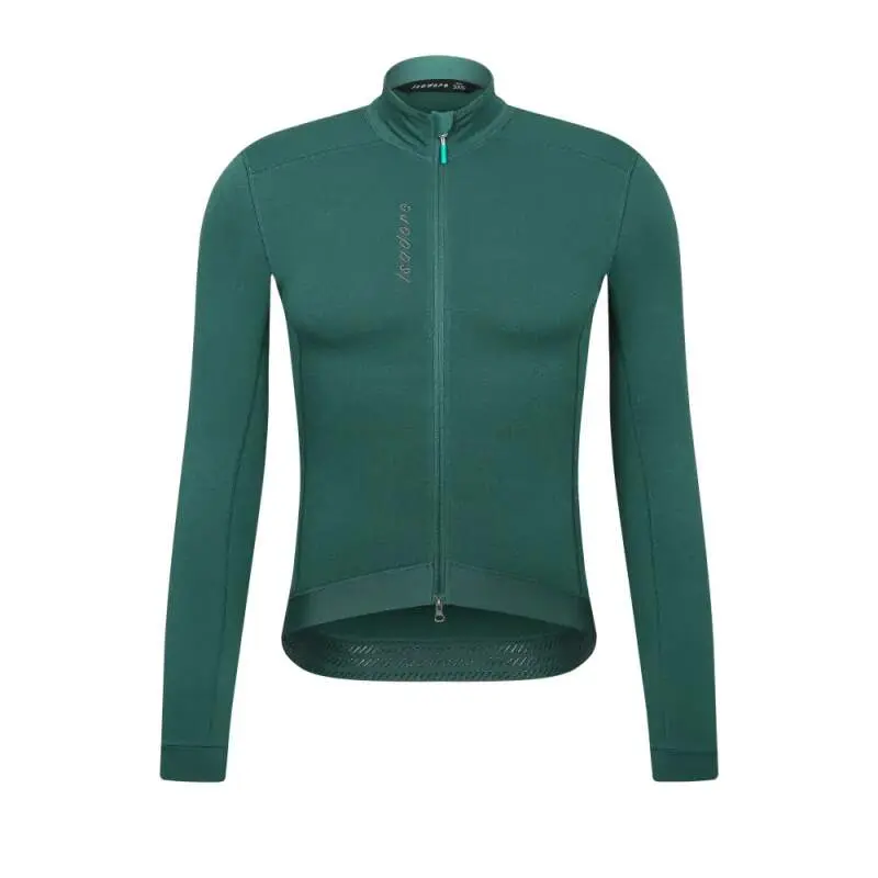 Cyklodres ISADORE Signature Deep Winter Long Sleeve Jersey Sea Moss
