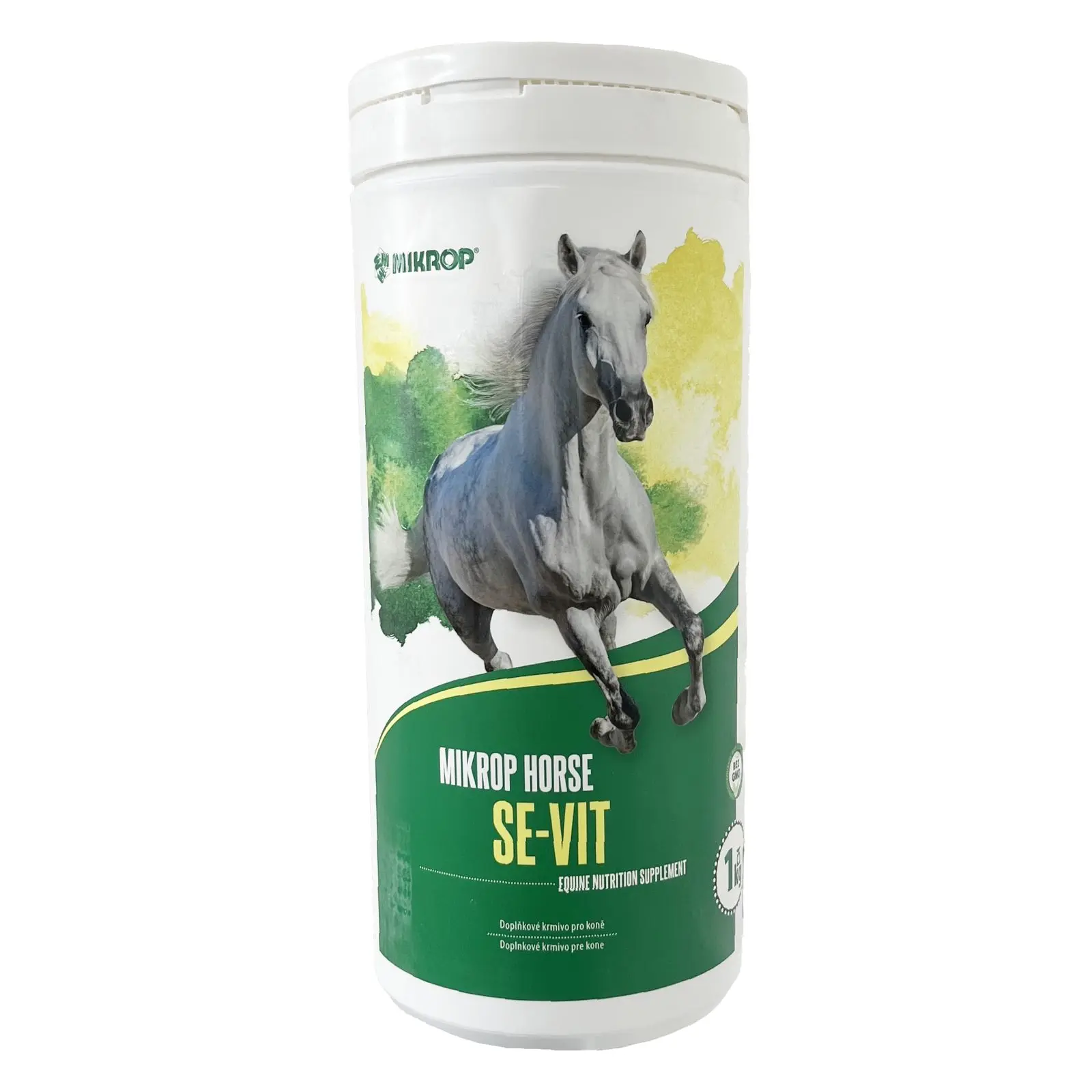 Mikrop Se-vit Selen pro koně 1 kg (Doplnění selenu, kterého je v ČR velký nedostatek)