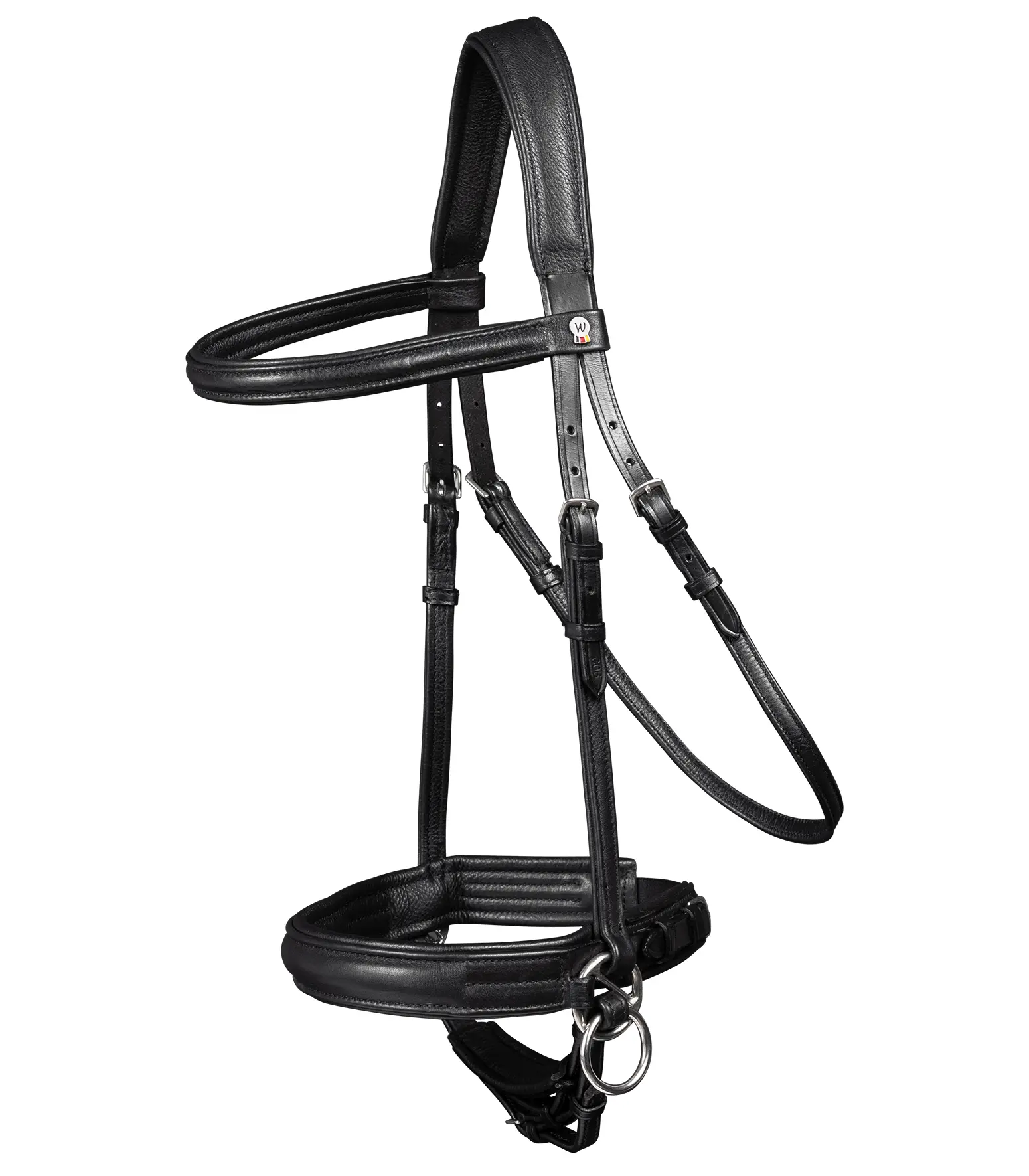 Bezudidlová uzdečka X-line SUPERSOFT stahovací sidepull