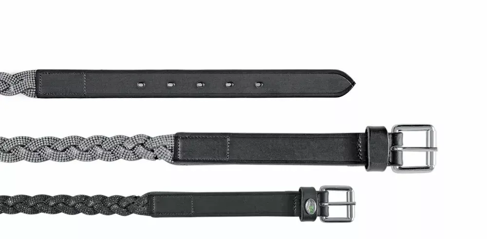 Kožený opasek Twisted Diamond