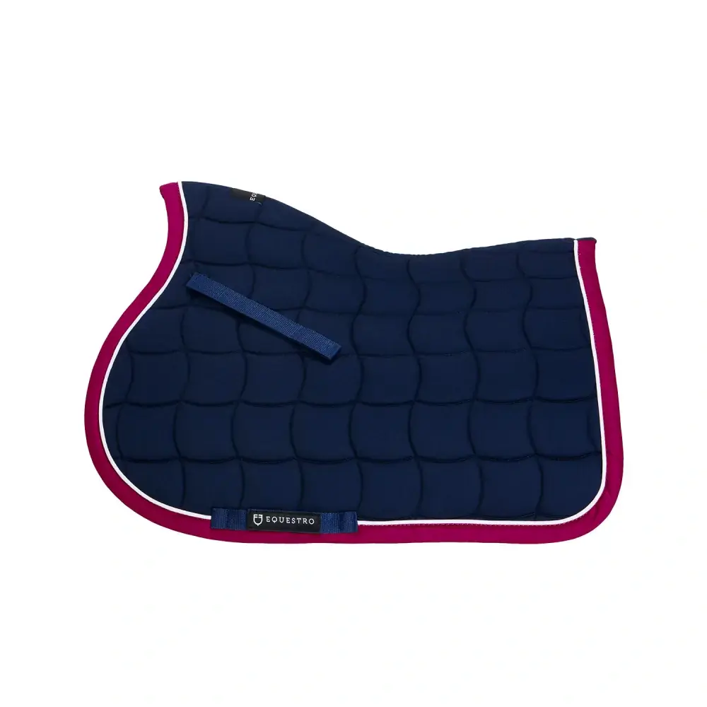 Podsedlová dečka Equestro White Trim