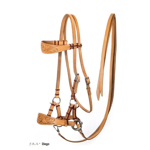Western sidepull uzdečka F.R.A. Diego