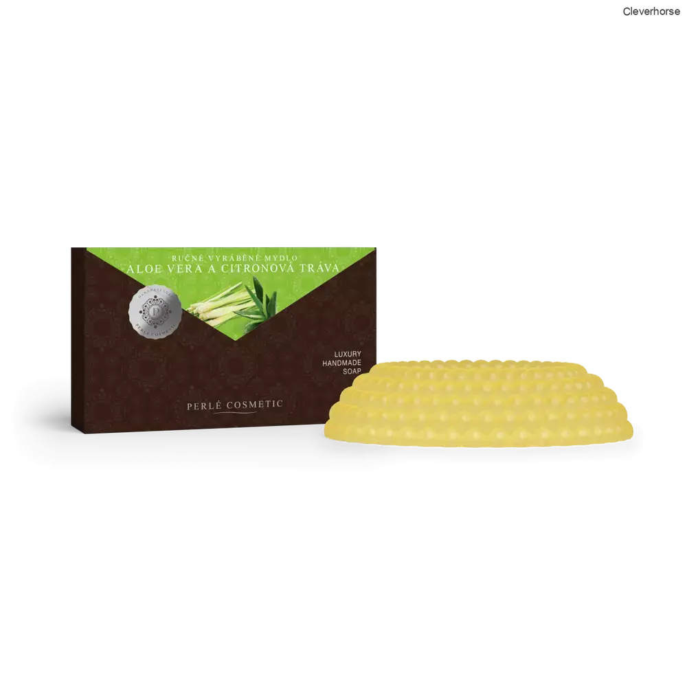 TOPVET Aloe vera a citrónová tráva - mýdlo 115g (TOPVET Aloe vera a citrónová tráva - mýdlo 115g)