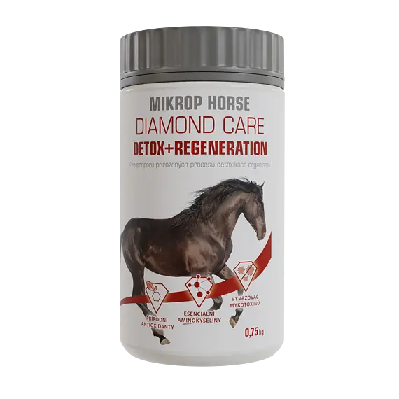 Mikrop Horse Diamond Care Detox+Regeneration 750g (vyvazovač mykotoxinů pro koně)