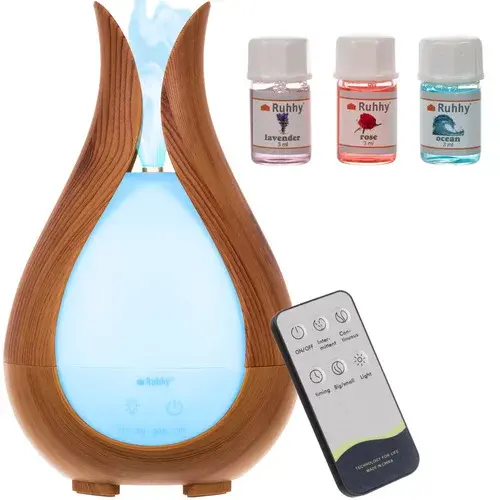 Ultrazvukový aroma difuzér + 3 Aroma oleje