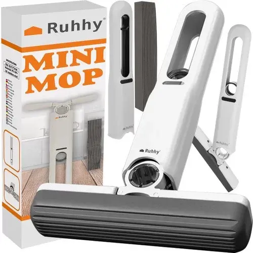Kompaktní mini mop se 2 nástavci