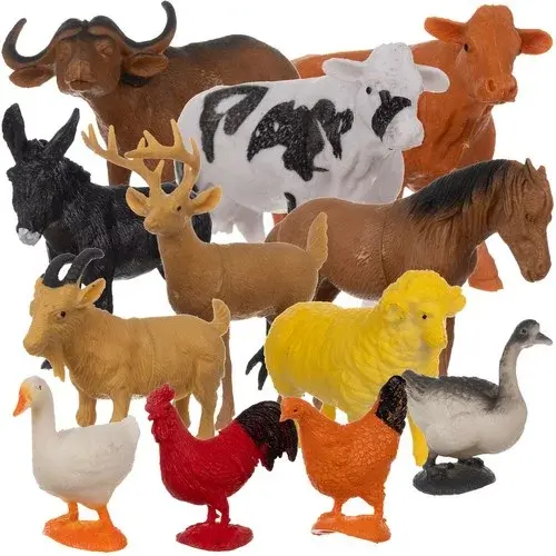 Hospodářská zvířata – 12 figurek