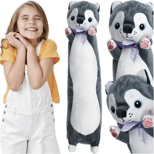 Dlouhý plyšový pes – 70 cm