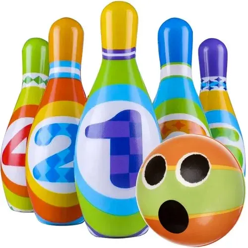 Dětská bowlingová sada - pěnové kuželky