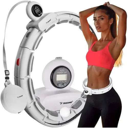 Masážní obruč s počítadlem – fitness Hula Hoop