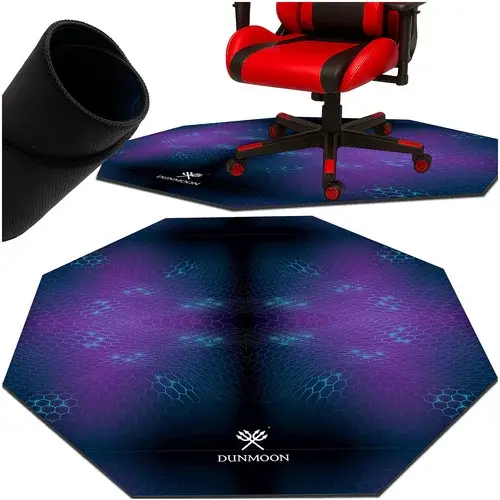 Ochranná herní podložka DUNMOON pod židli – Hexagon